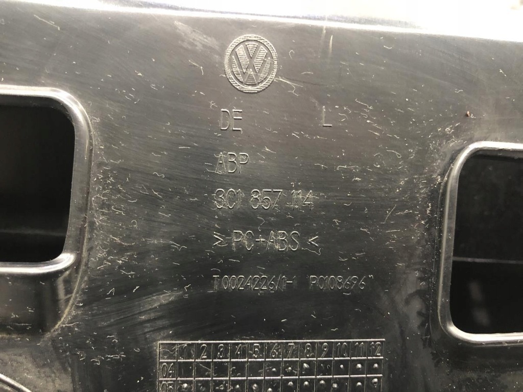 фото №9, Бардачок пасажира vw passat b6 3c1857114