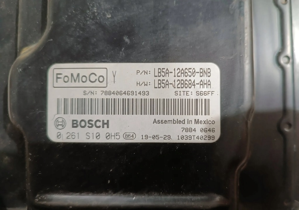 фото №6, Блок керування бортовий комп'ютер модуль двигуна ecu ford explorer vi 2.3 2020