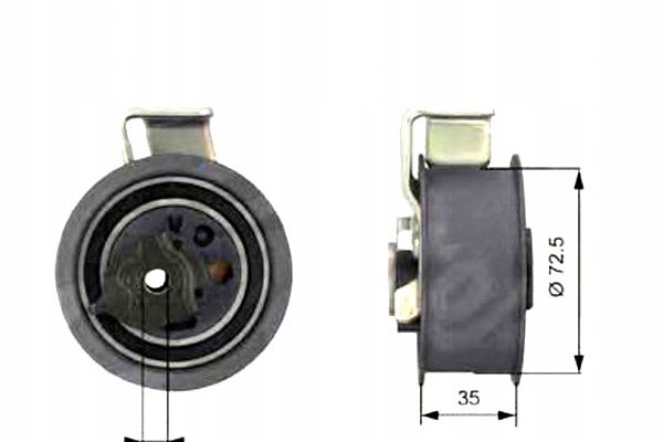 фото №2, Ролик натяжна ремінь розподільного валу audi a2 a3 a4 a6 f