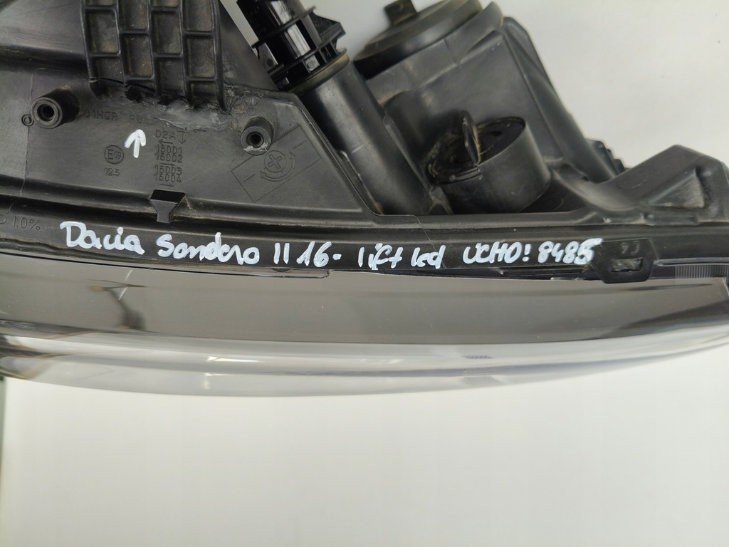 фото №8, Лампа правая фара dacia sandero ii logan 16- lift led