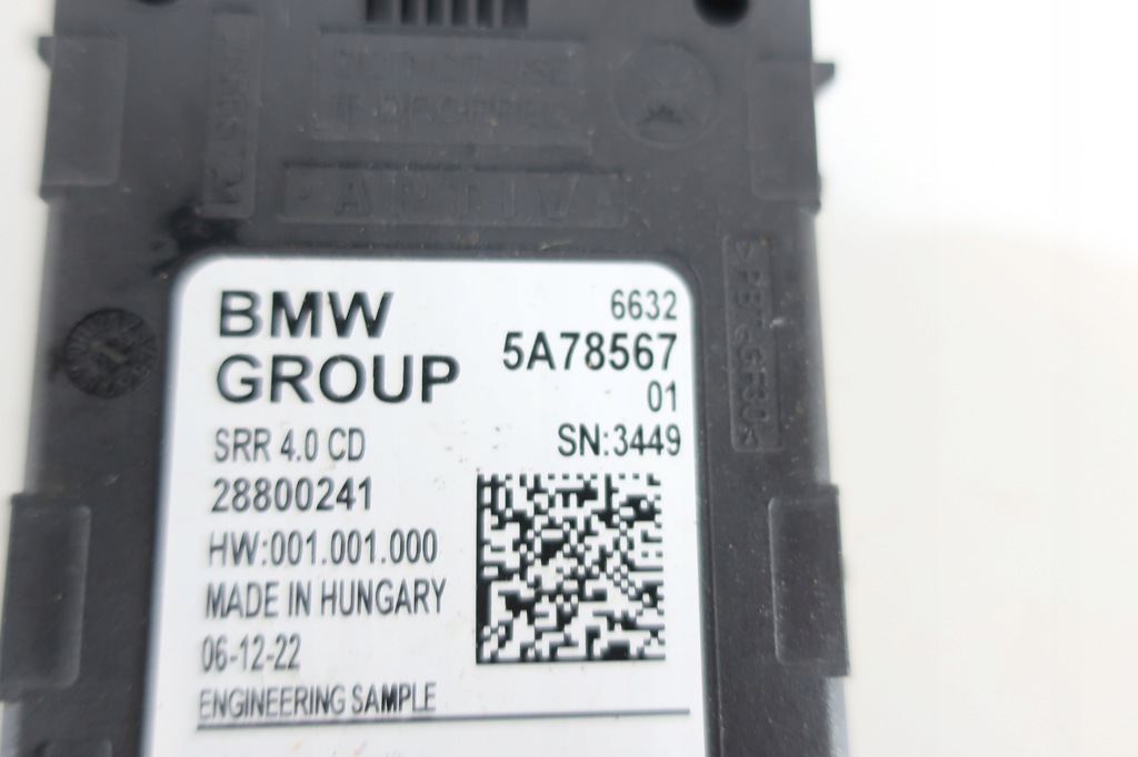 фото №2, Bmw радар датчик ассистент bmw 5a78567