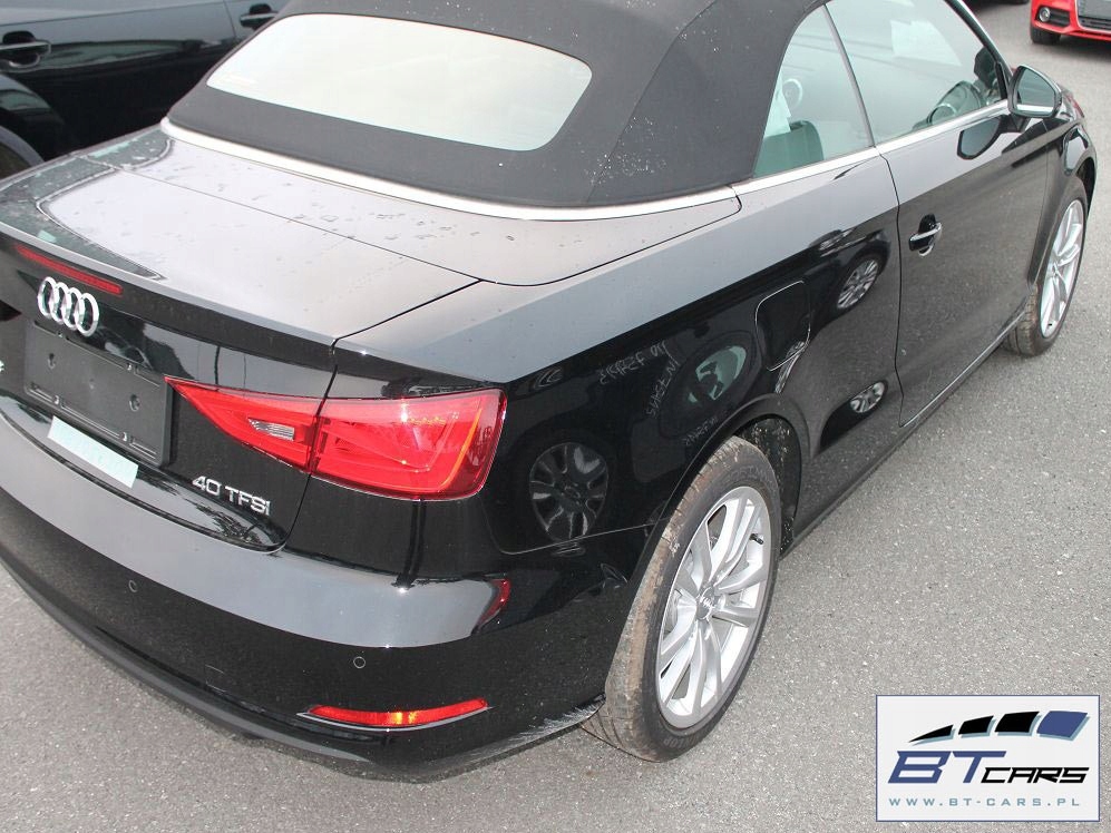 Audi a3 cabrio задний  бампер задний + крышка багажника багажника 8v 8v0 8v7 цвет: ly9b - с Разборки