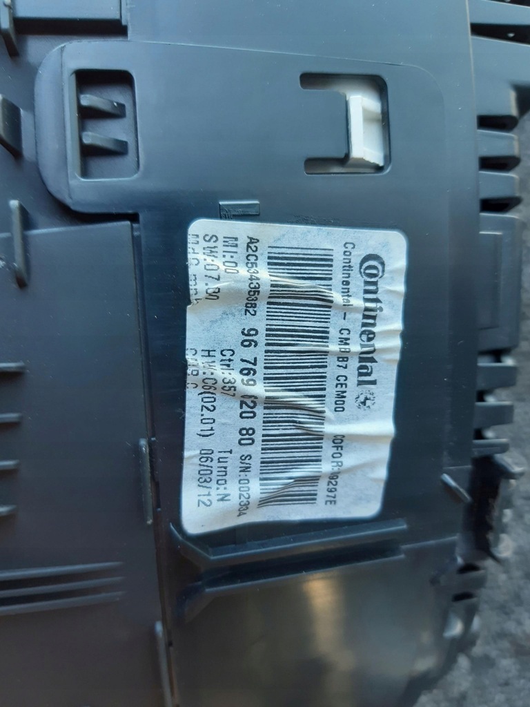 фото №6, Citroen ds4 счетчик приборы 9676962080