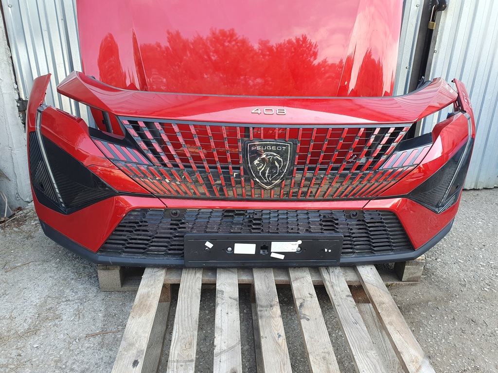 фото №7, Peugeot 408 ii 2 gt kompletny перед бампер камера капот лампы evh