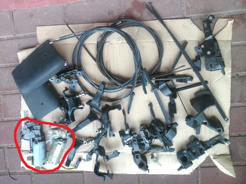 фото №1, Двигатель моторчик крыша smart cabrio трос опора