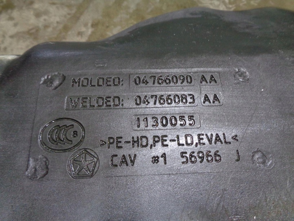 фото №8, Бак bak топлива dodge journey fiat freemont бензин / дизель