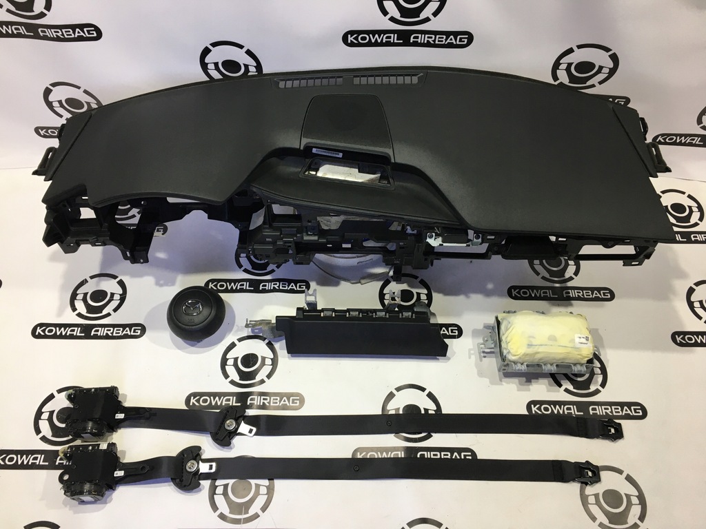 фото №1, Mazda 3 iv панель приладів консоль подушка безпеки подушки безпеки ремені