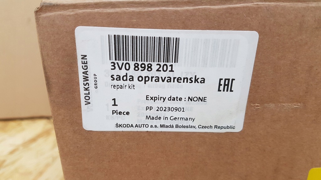 фото №6, Подушка водія skoda superb iii 15-22 демонтаж!!!