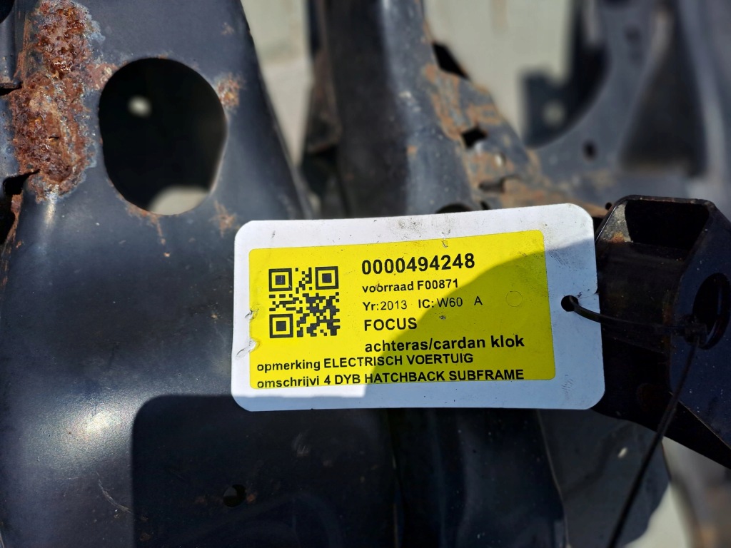 фото №3, Ford focus mk3 підрамник балка підрамник підрамник задня