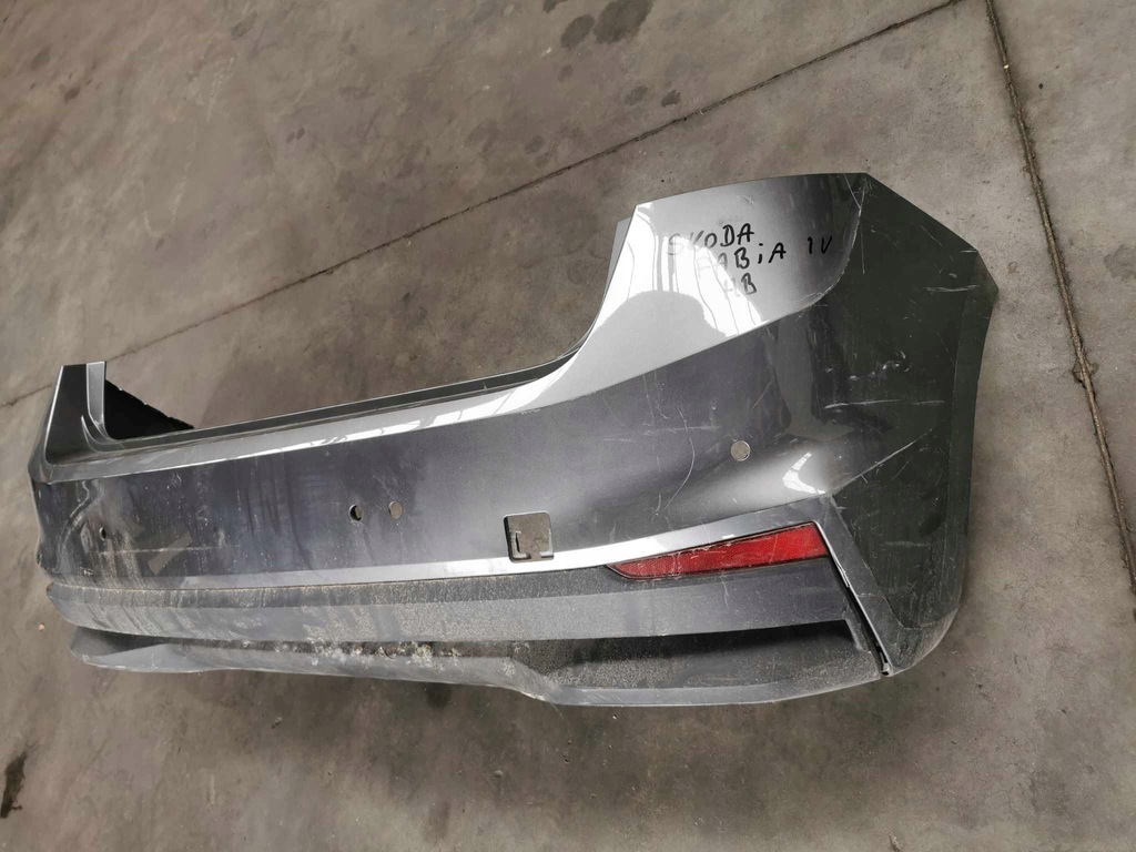 фото №11, Бампер задняя skoda fabia iv pdc оригинальный номер 6ve807421