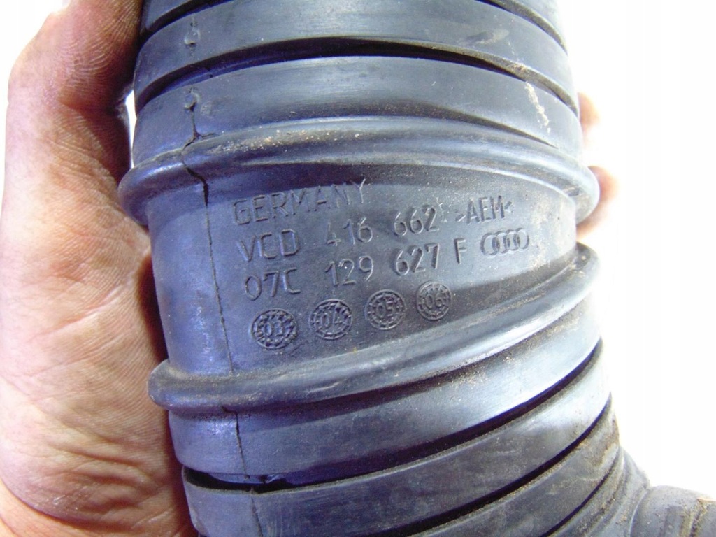 фото №3, Wąż труба повітрозабірник повітря audi a8 d3 07c129627f