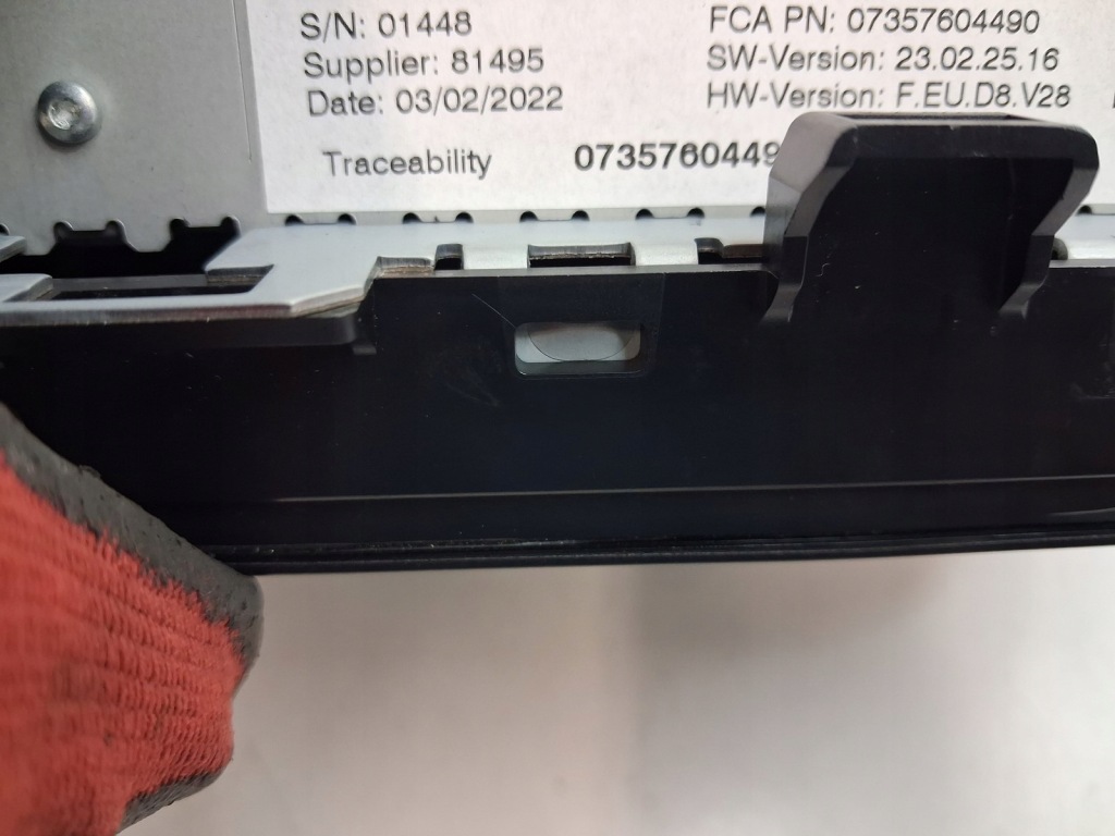 Купити Дисплей екран навігація fiat 500l 07357604490