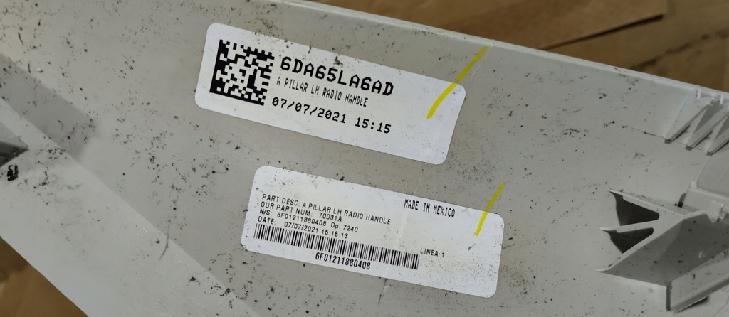 фото №7, Защита левая обшивка стойка dodge ram promaster 21r- ducato boxer jumper