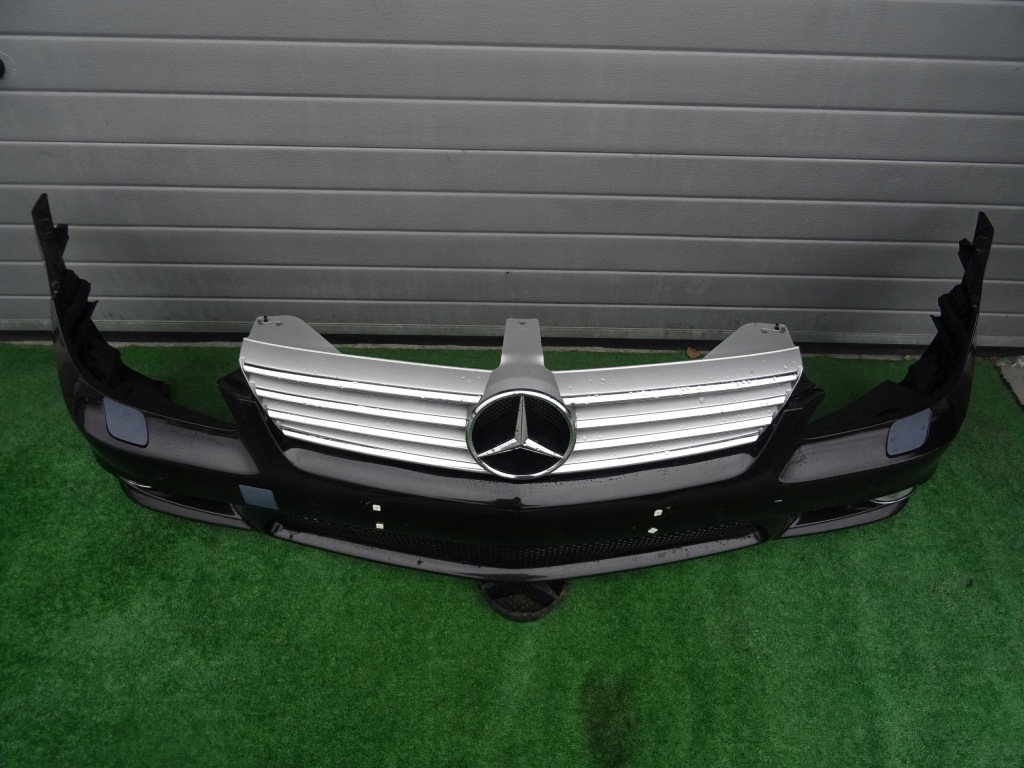 фото №6, Бампер перед mercedes w219 amg cls i решётка радиатора