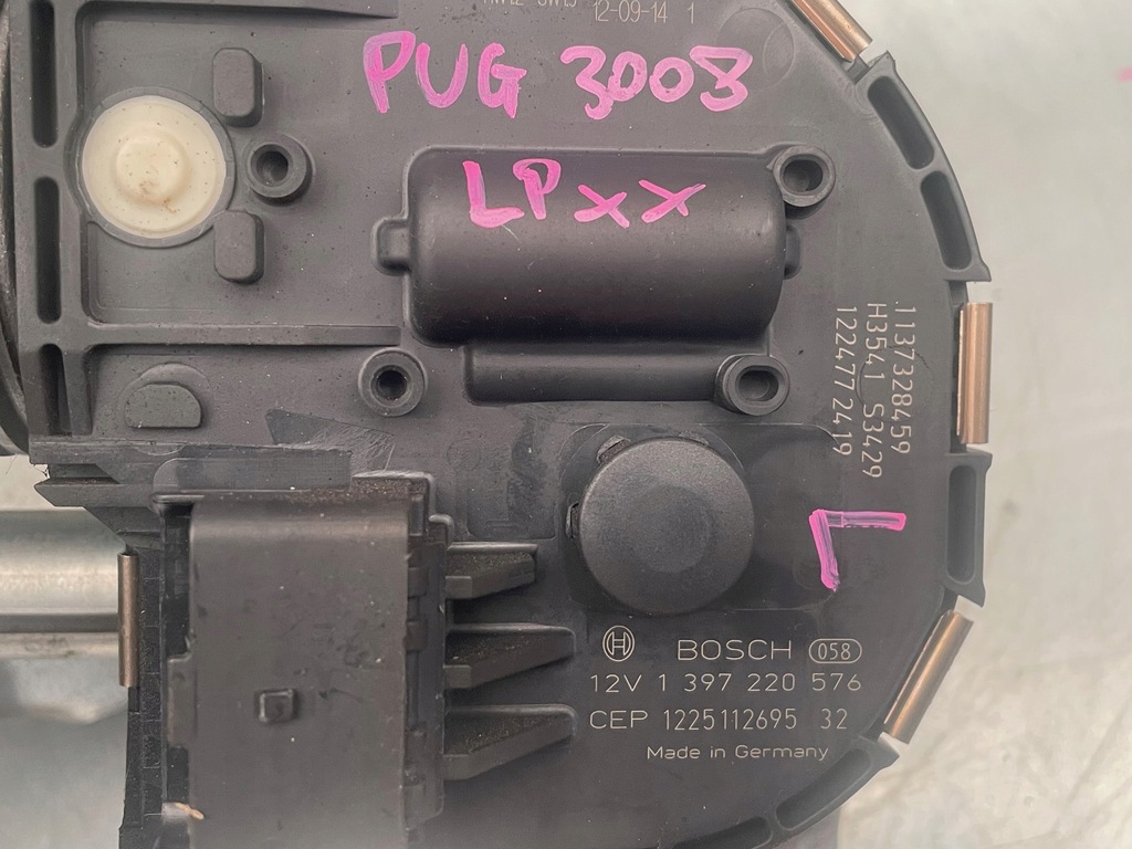 фото №6, Peugeot 3008 2009-2016 механізм двірник лівий