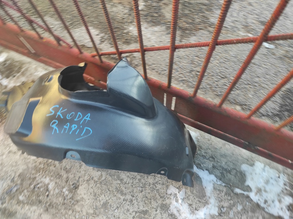 фото №5, Подкрылок левый перед seat toledo iv kg3; skoda rapid 07.12-03.17