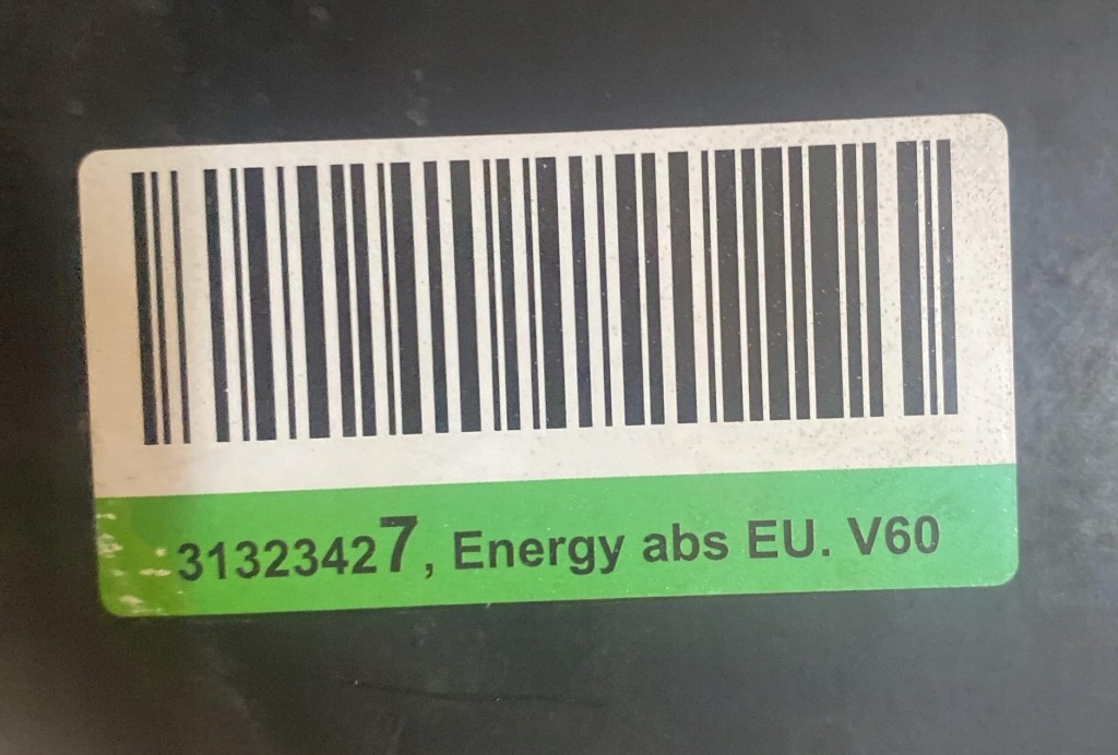 Абсорбер бампера volvo s60 2 facelift 2013 - 2018 31323427-02 Доставка