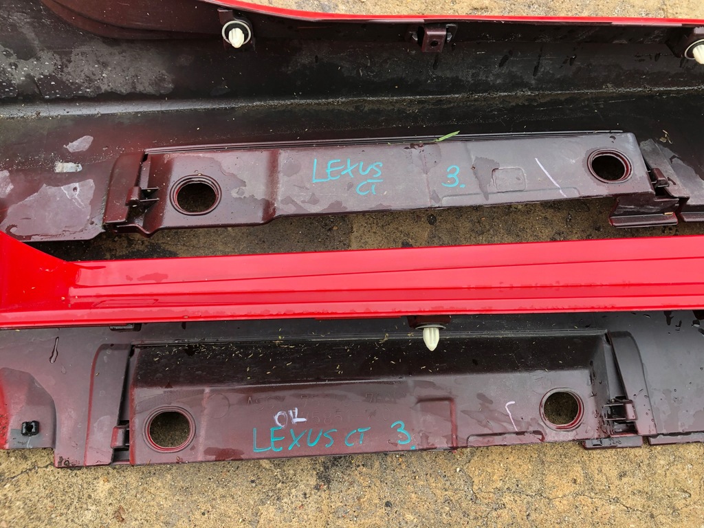 фото №7, Lexus ct накладки накладки поріг пластиковий пороги