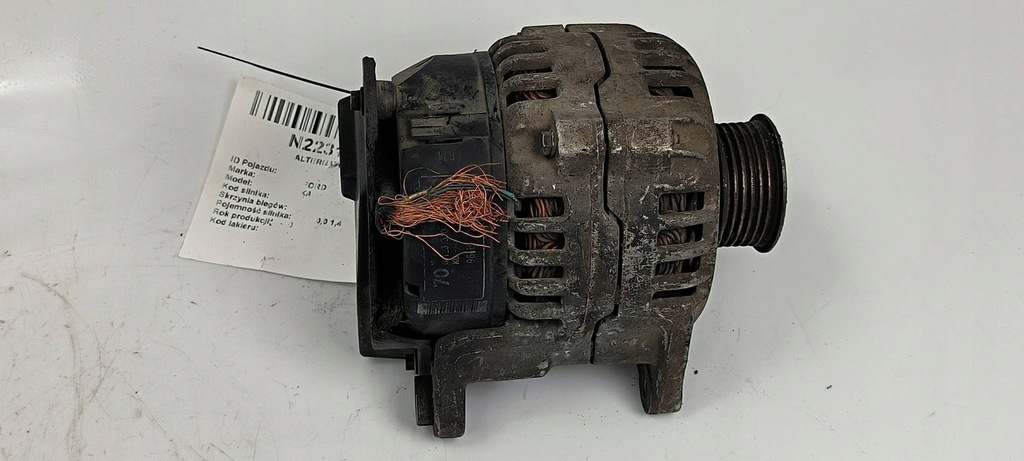 фото №1, Генератор 0123310023 ford ka