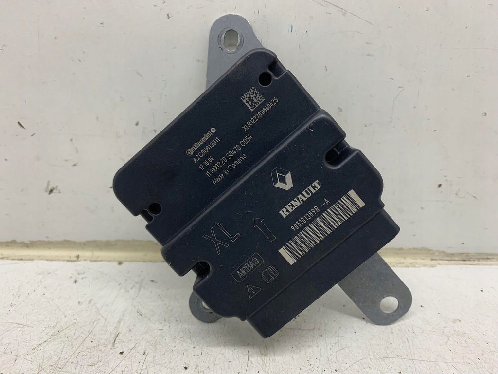 фото №1, Модуль датчик подушок подушка безпеки 985101389r renault clio iv captur 12-16
