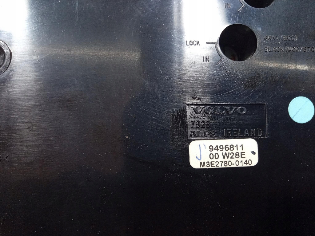 фото №5, Volvo s80 i панель перемикач кондиціонера обдув 9496811