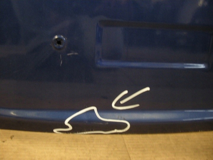 фото №3, Chevrolet lacetti hb кришка багажника задня