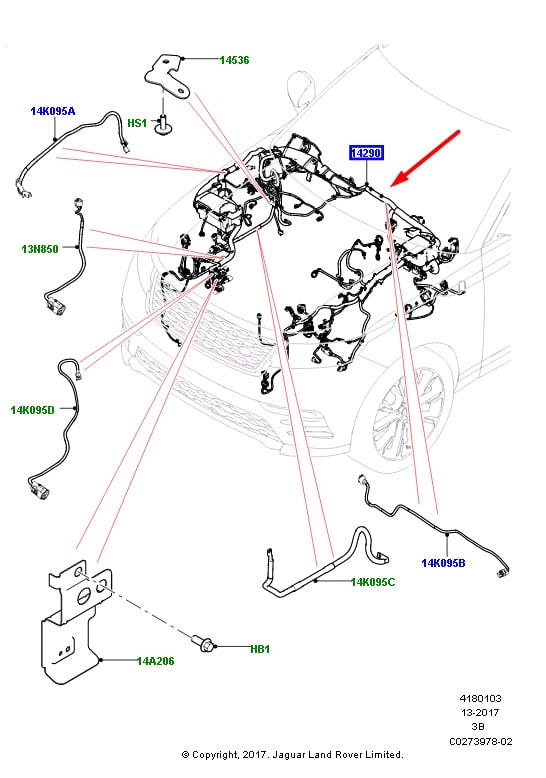 фото №3, Коробка предохранителей rr velar 2.0d j8a214290fdd
