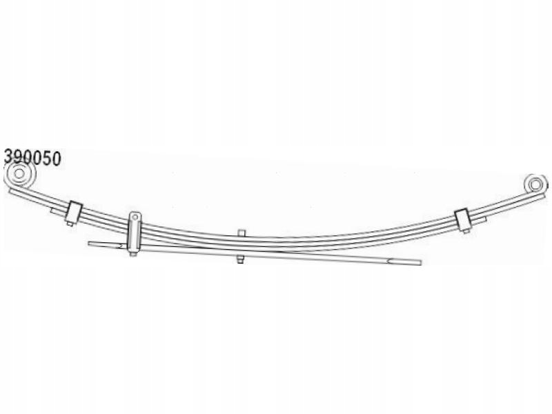 фото №2, Рессора задняя cs germany 10.390.050.00