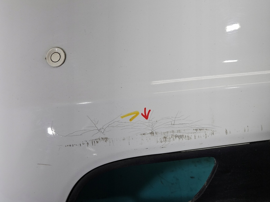 фото №10, Бампер задня kia venga 09-14 білий 7f