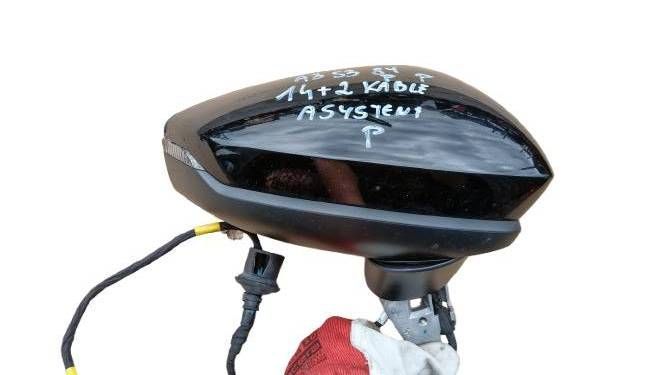 фото №1, Audi a3 s3 8y зеркало правое 16 кабели 14+2 кабели ассистент