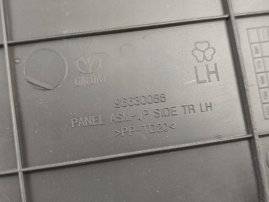 фото №7, Заглушка панели приборной панели левая chevrolet captiva 2006-2010 nowa 96476811