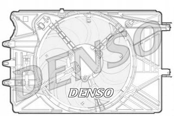 фото №1, Вентилятор радиатора denso 51887951