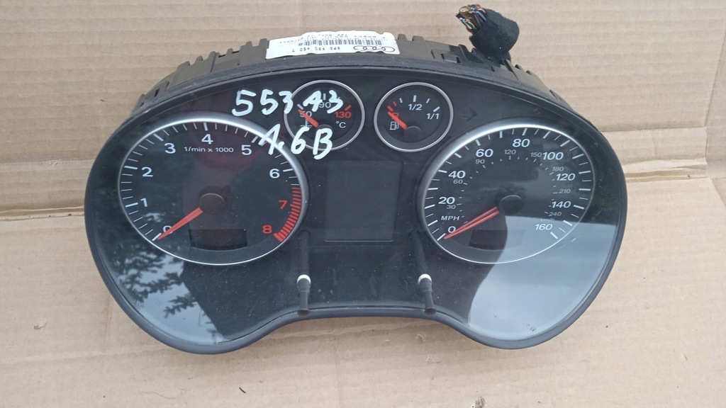 фото №1, Audi a3 8p fl лічильник прилади fis 1.6b