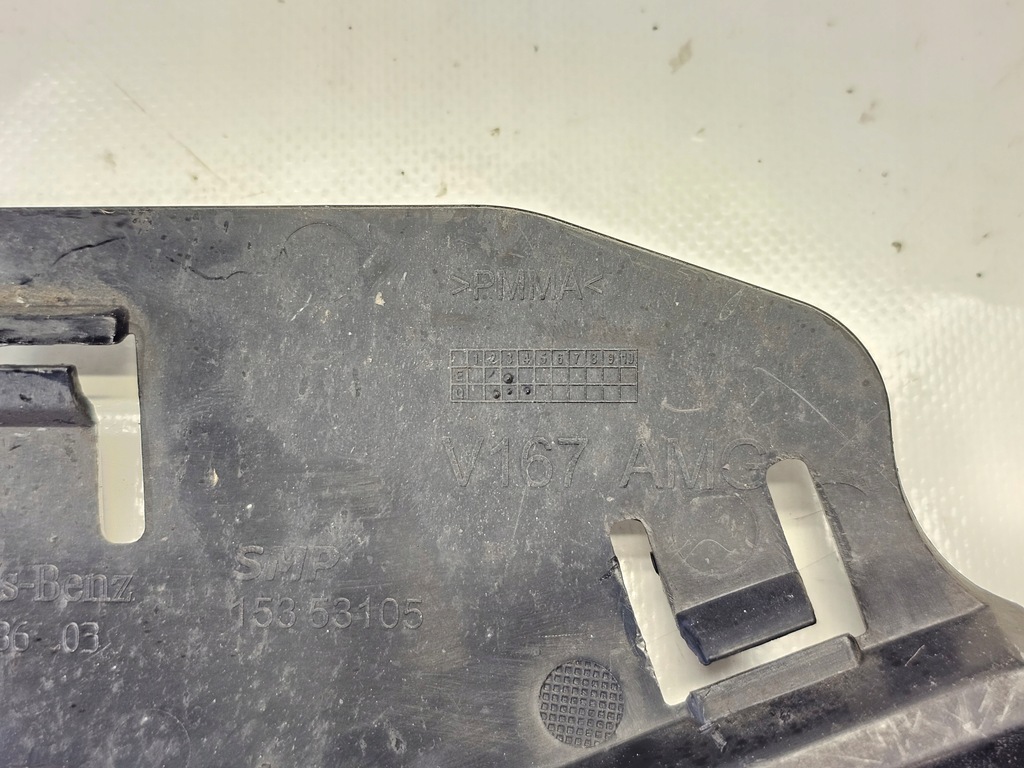 фото №13, Молдинг бампера правая mercedes gle lift 2023 - w167 167 перед amg v167