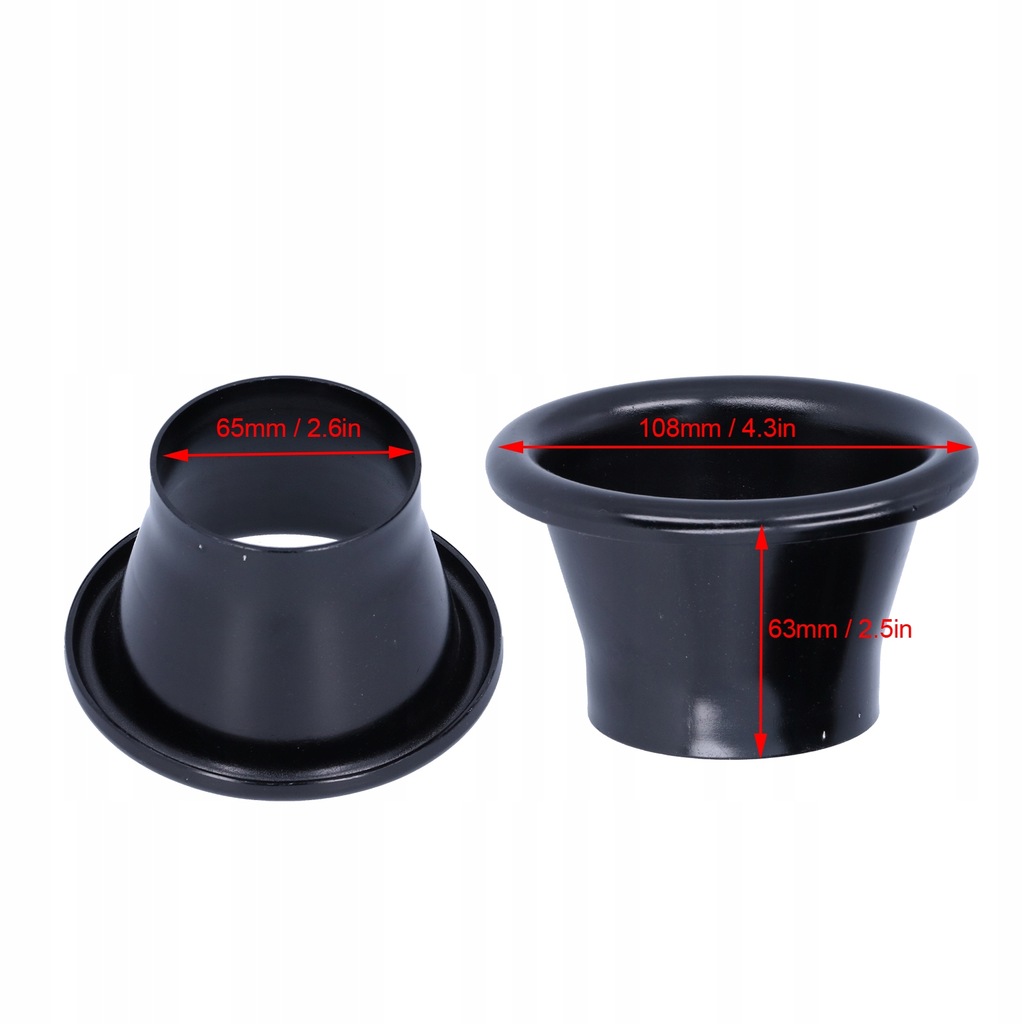 фото №5, 2,6-calowy впуск zimnego повітря turbo horn