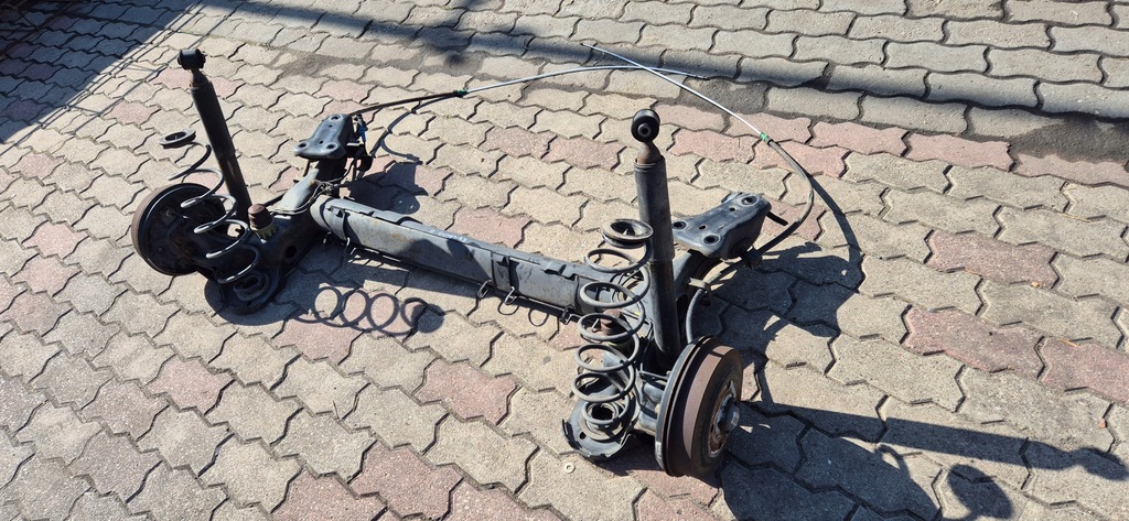 фото №2, Балка задняя подвеска, oś комплектная citroen c4 cactus lift