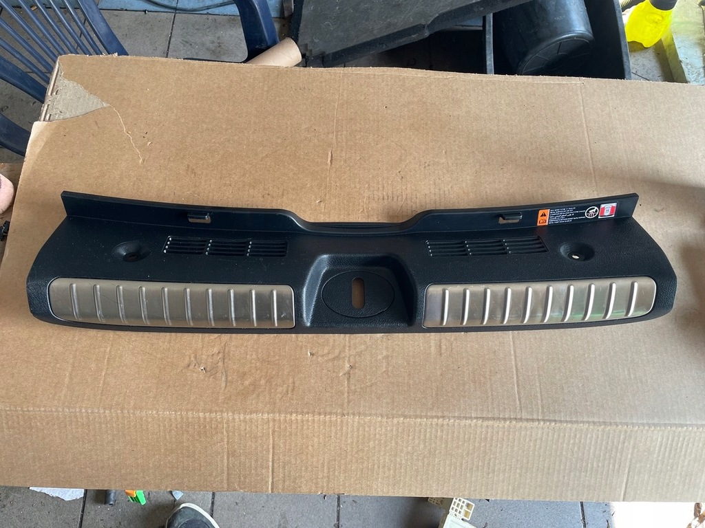 фото №1, Kia stinger защита поперечина заднего багажника