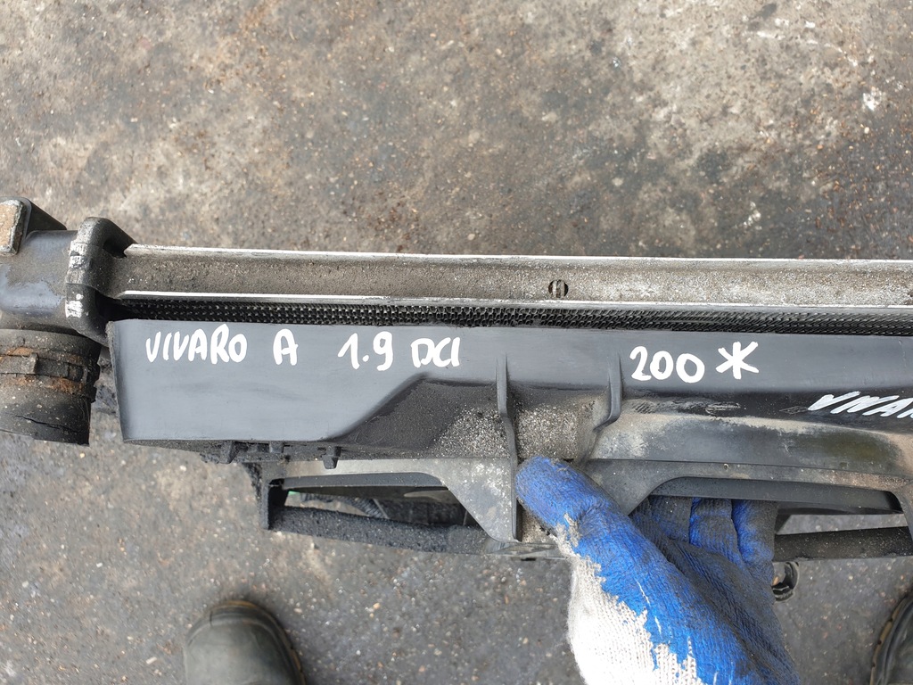 фото №5, Радіатор wody вентилятор opel vivaro a 1.9 dci