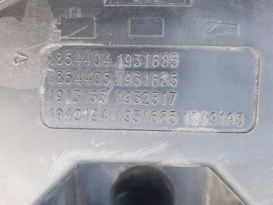 фото №5, Daf xf 106 105 корпус фильтра воздуха колено кронштейн комплект оригинал