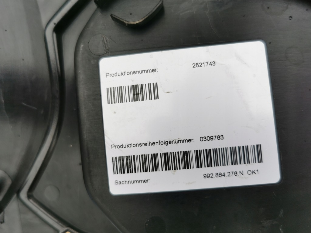 фото №11, Porsche 911 carrera s 3.0 992 19- кришка захист двигуна накладка