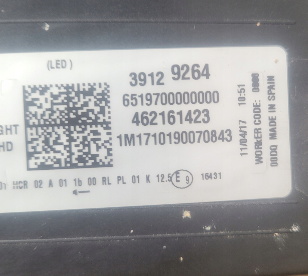 фото №8, Opel crossland x 17-20 лампи full led 2szt.