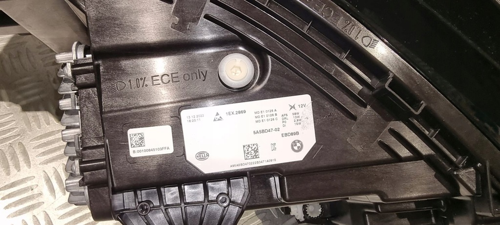 фото №9, Bmw x1 u11 лампа левая перед full led nowa комплект