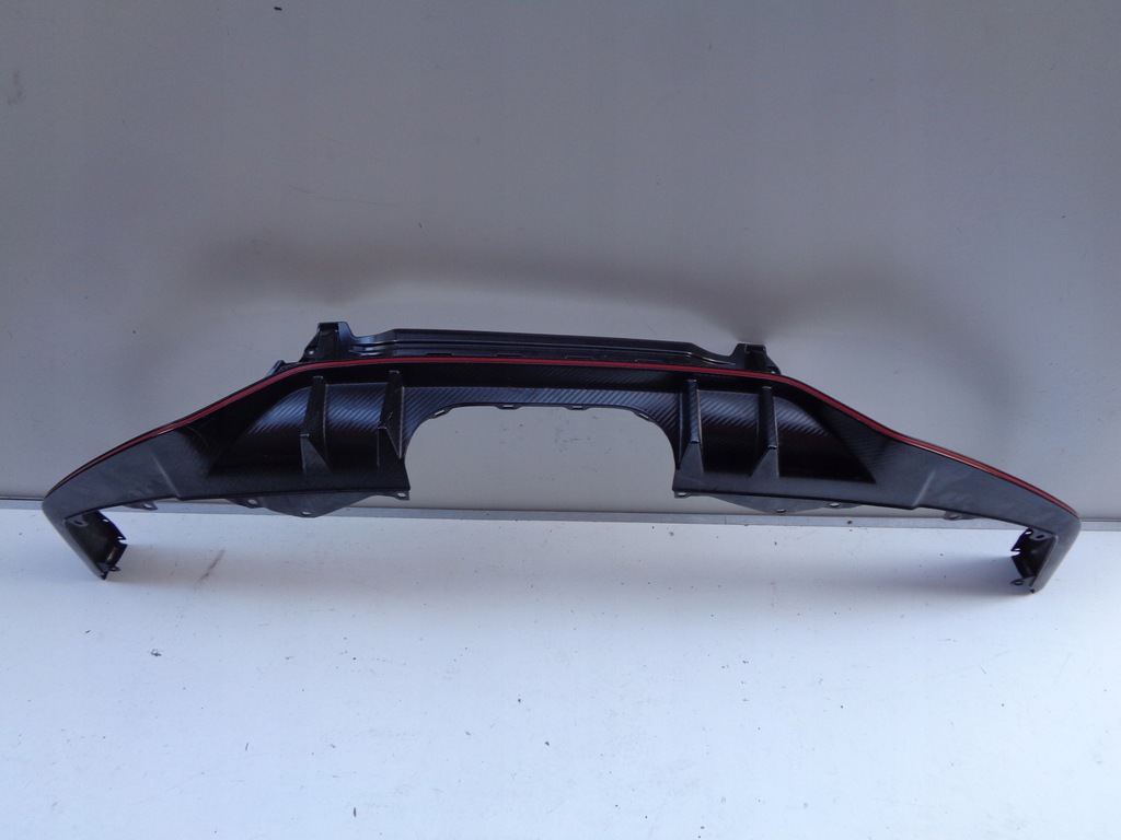 фото №1, Накладка бампера задняя honda civic x 17- type-r