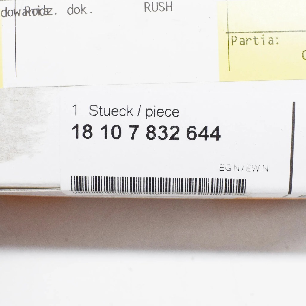 фото №6, Bmw 3 cabrio coupe задня труба вихлопна 18107832644 оригінальна