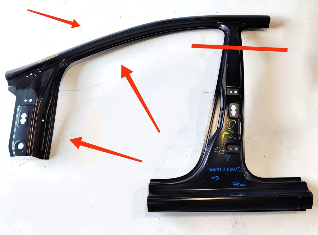 фото №1, Seat leon iii 5f0 обшивка рамка двері ліва