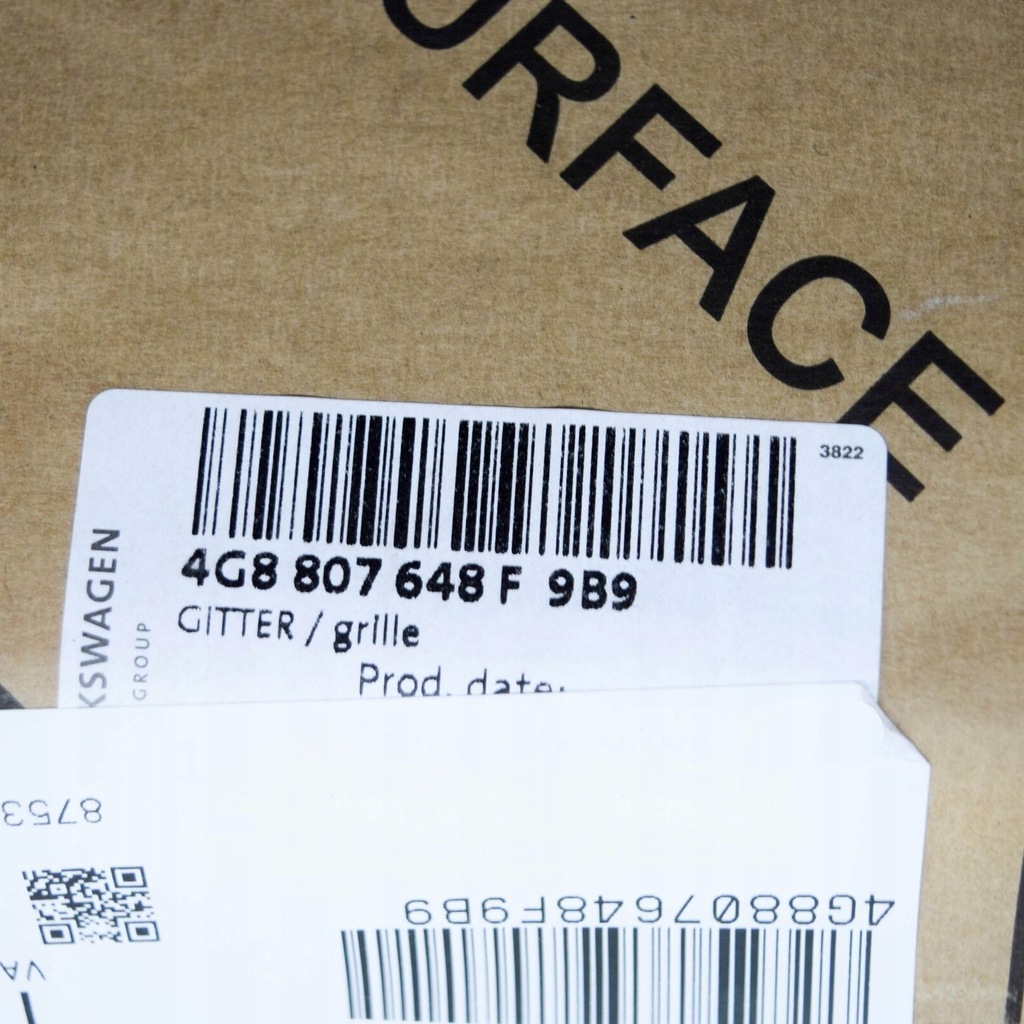 фото №6, Решітка czarna сатинова audi a7 sportback 4g 2015 2017 оригінальний