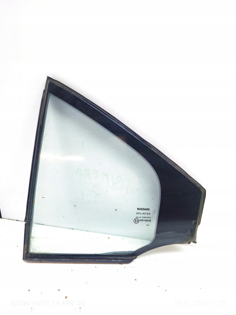 фото №1, Стекло кузовная задняя левая primera p12 01-07