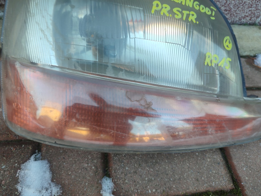 фото №4, Лампа правый перед передний renault kangoo i