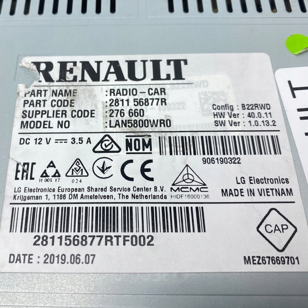фото №16, Навигация радио medianav renault captur i 281156877r