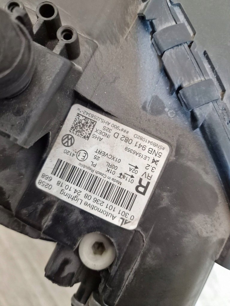 фото №9, Фара лампа vw volkswagen tiguan ii 2 5nb full led